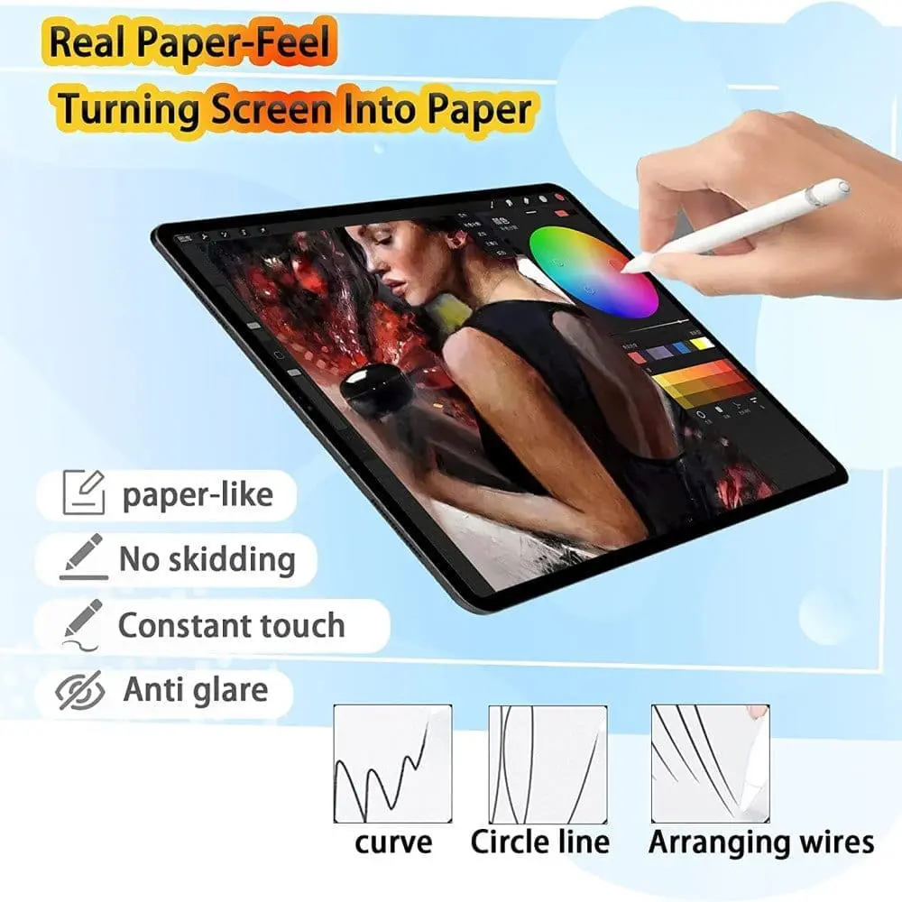 Magnetisk håndskrift-film for Apple iPad PRO 12.9-tommer - Bilde 8