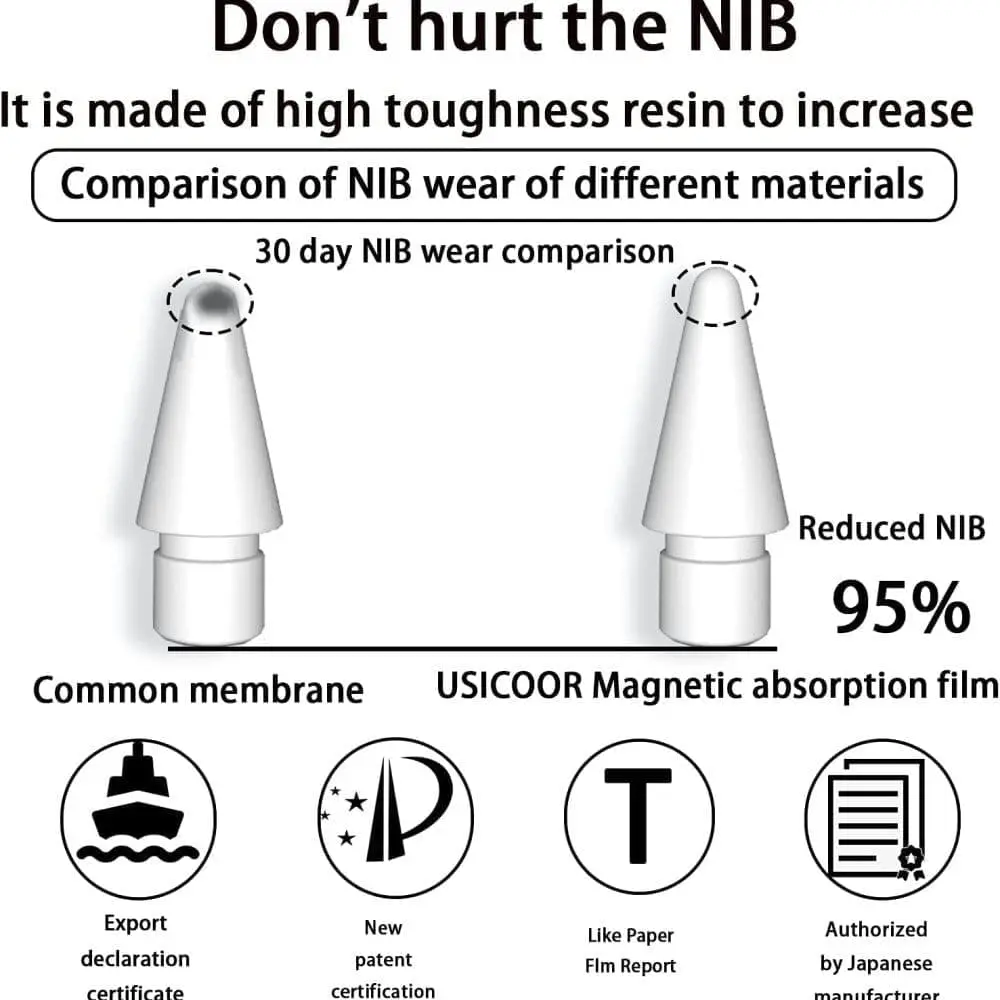 Magnetisk håndskrift-film for Apple iPad PRO 12.9-tommer - Bilde 6