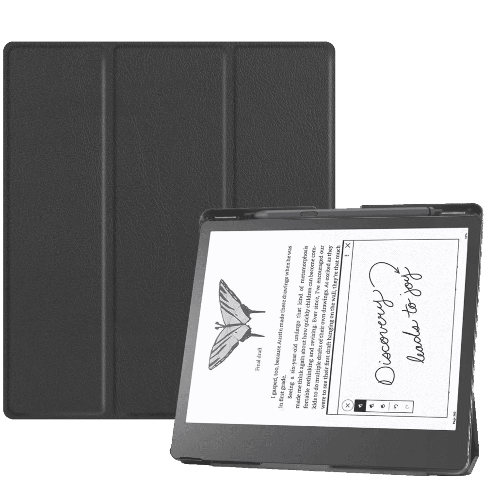 Folio smartdeksel for Amazon Kindle SCRIBE 2022/2024 i PU-skinn magnetisk auto sleep/wake