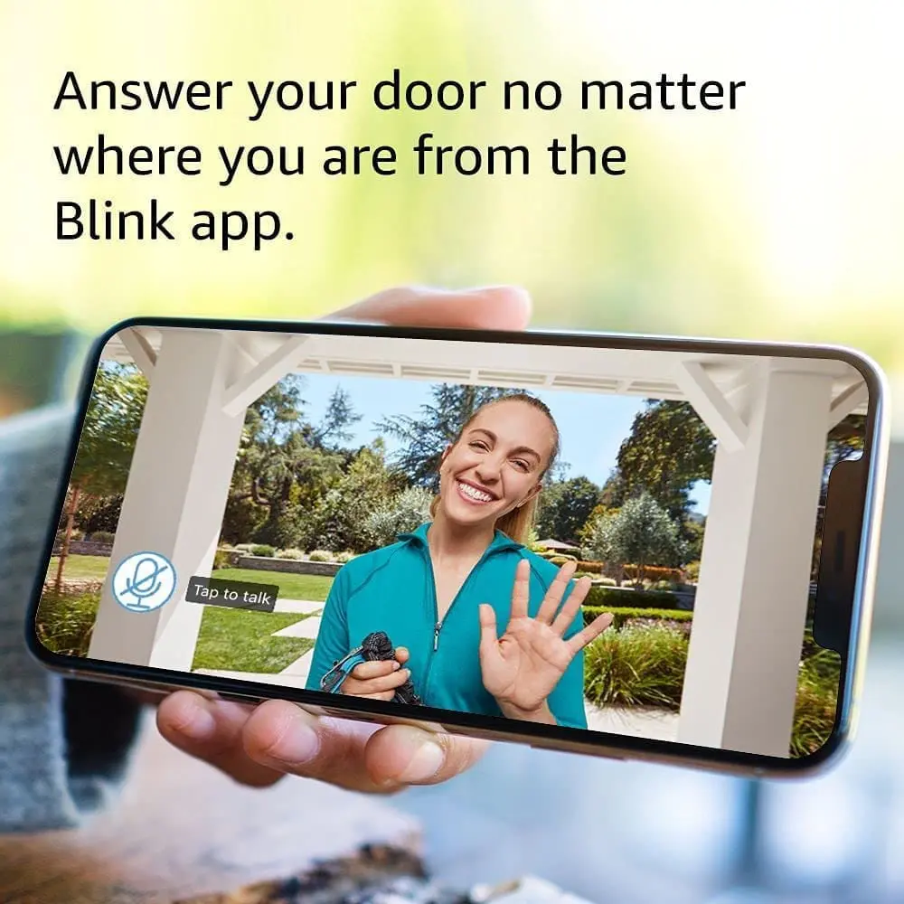 BLINK Video Doorbell 1080p HD (dag+IR-natt) videodørklokke - Bilde 6
