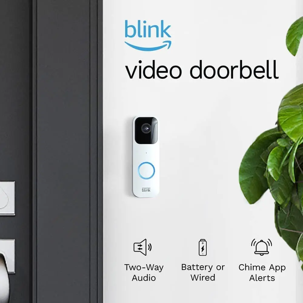 BLINK Video Doorbell 1080p HD (dag+IR-natt) videodørklokke - Bilde 8
