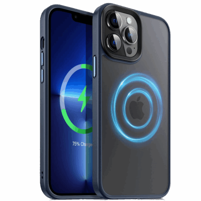 iPhone 13 PRO MAX TPU Case Indigo Blue "DADANISM"