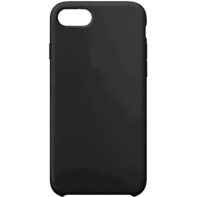 iPhone SE-2/3, 8 (7) sort Silicone Case Black