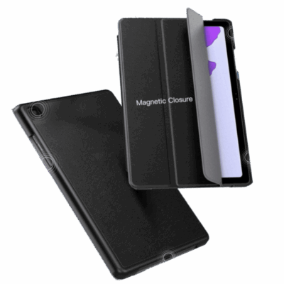 Omslag for Samsung Galaxy Tab A7 2020 T500/T505... MoKo Ultra Thin Tri-fold Case BLACK