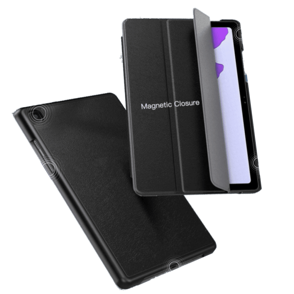 Omslag for Samsung Galaxy Tab A7 2020 T500/T505... MoKo Ultra Thin Tri-fold Case BLACK