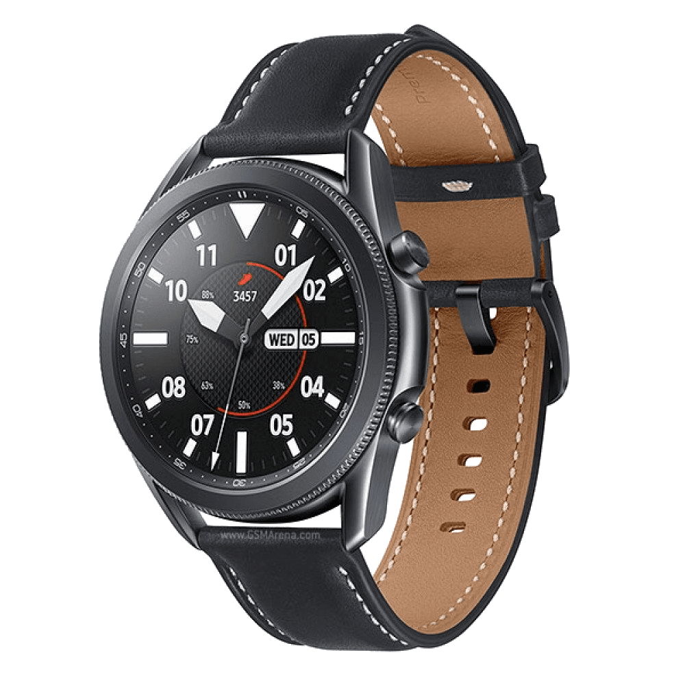 Samsung Galaxy Watch3 BRUKT SM-R840 45mm (gradering B) Mystic Black (rustfritt stål)