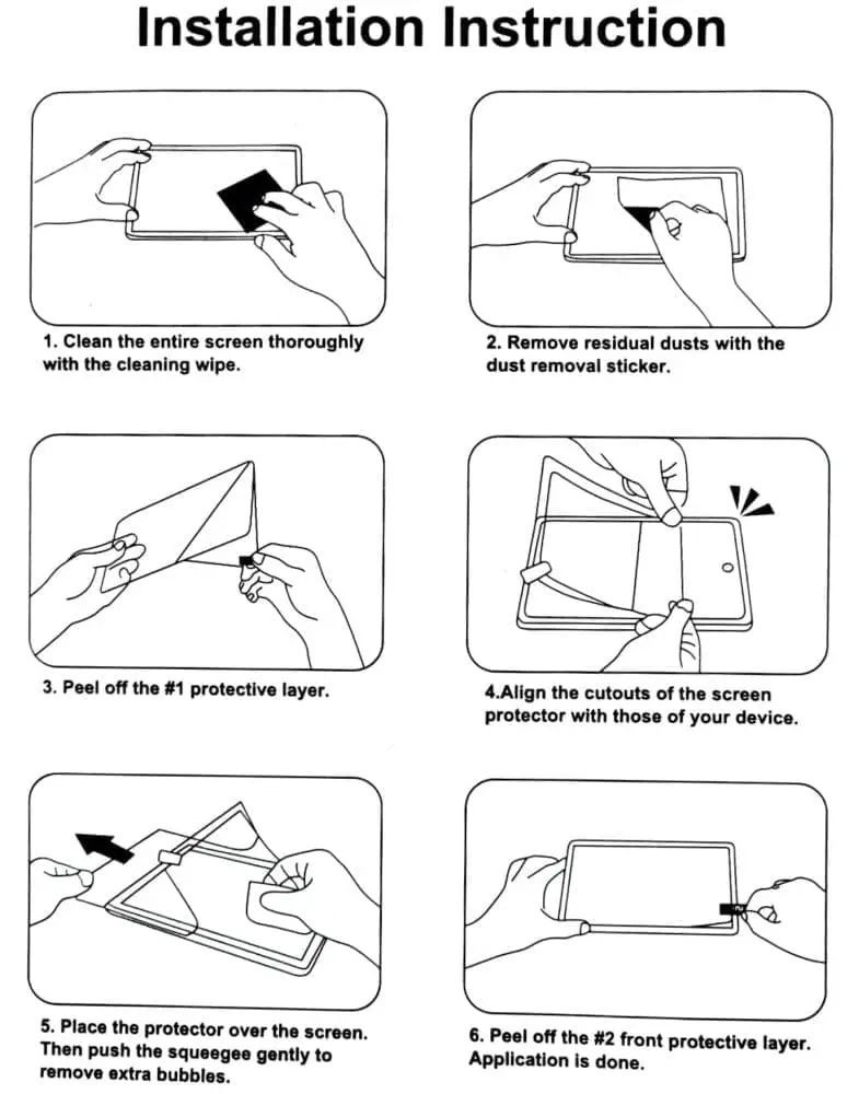 Timovo skjermbeskyttelse for Amazon Kindle Paperwhite4 anti-glare/anti-blue 6-toms - Bilde 3