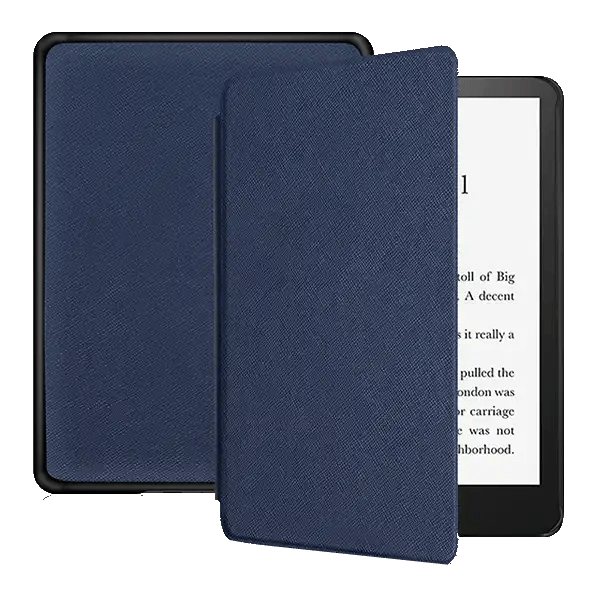 Smartdeksel for Amazon Kindle11 2022 6-toms - Marineblå