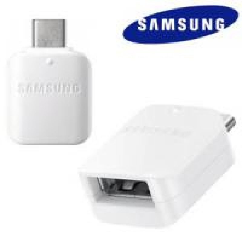 Samsung OTG adapter USB til micro-USB HVIT GH96-09728A bulk - Bilde 2