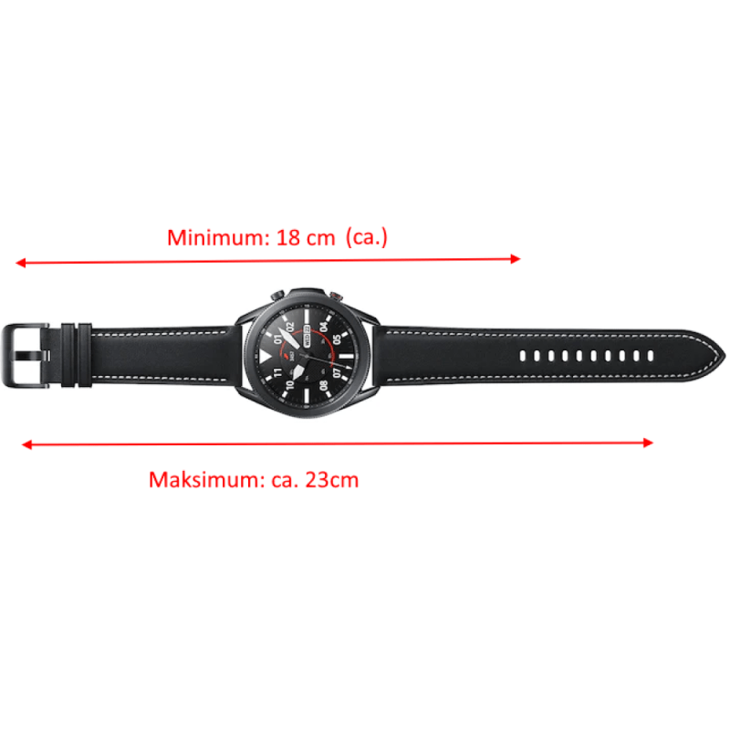 Samsung Galaxy Watch3 BRUKT SM-R840 45mm (gradering B) Mystic Black (rustfritt stål) - Bilde 2