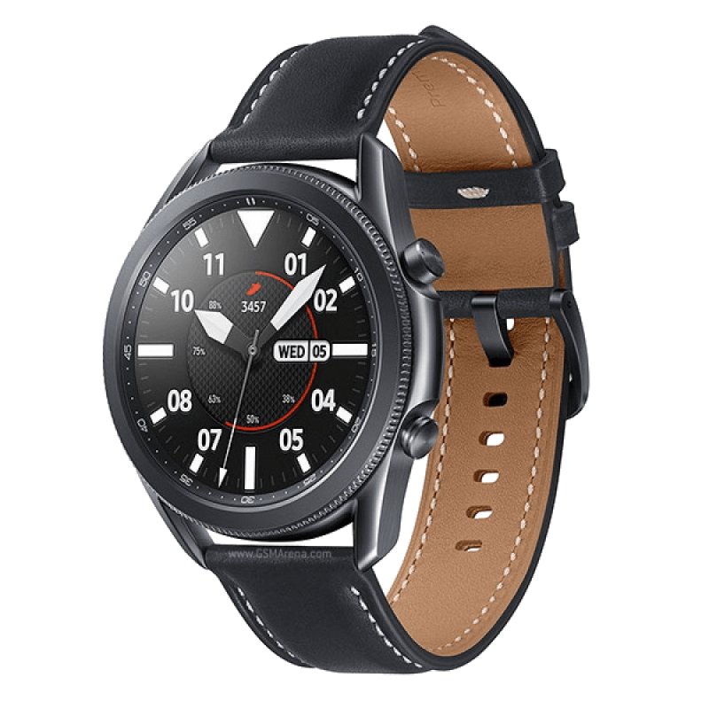 Samsung Galaxy Watch3 BRUKT SM-R840 45mm (gradering B) Mystic Black (rustfritt stål)