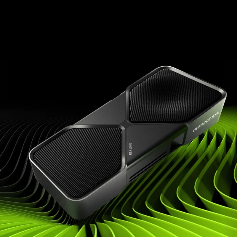 NVIDIA GeForce RTX 5070 12GB GDDR7 Founders Edition - Grafittgrå - Bilde 3
