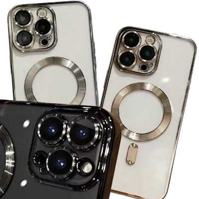 Metallic deksel med MagSafe for Apple iPhone