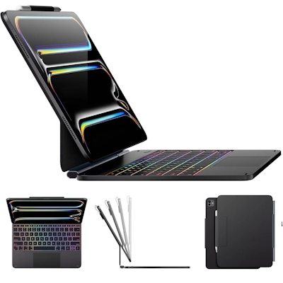 Typecase EDGE Magic Keyboard For iPad Pro 13 M4/M5 engelsk layout*